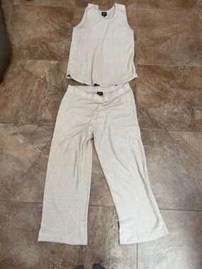 Cozy Dream Plush Tank & Wide Leg Set